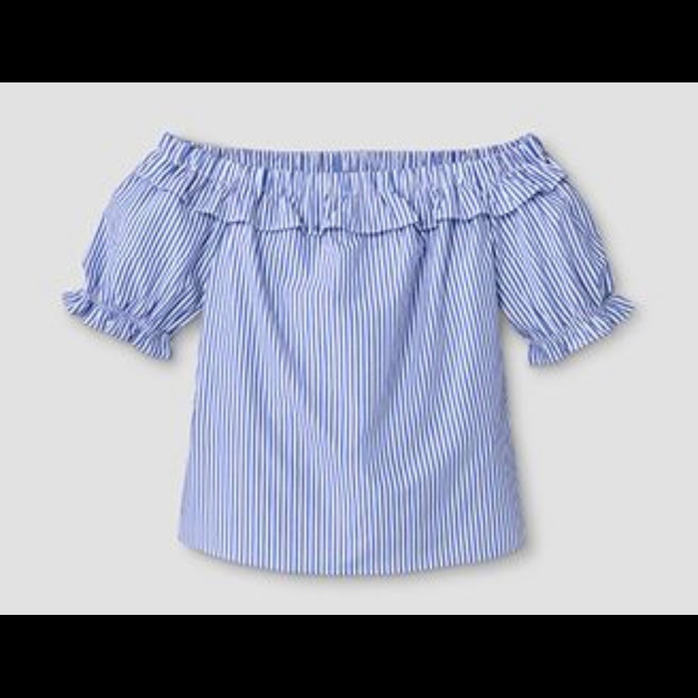 Vineyard Vines for Target Striped Bardot Top